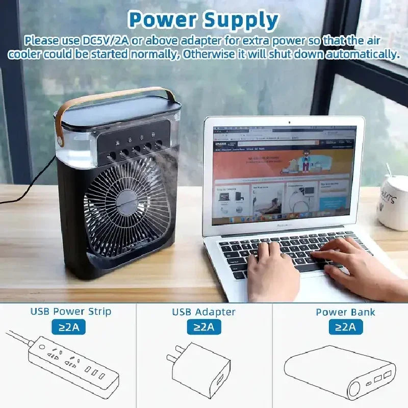 mini air cooling fan