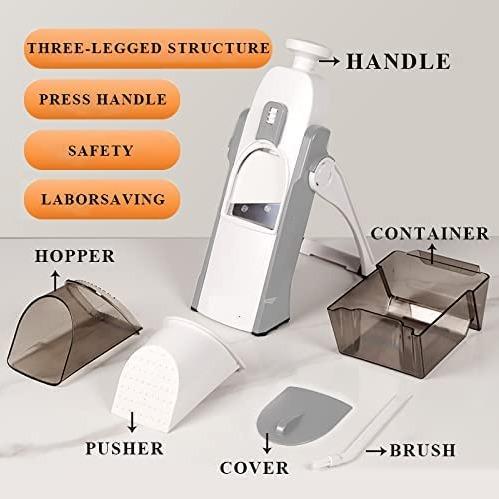 5 In 1 Safe Mandoline Slicer